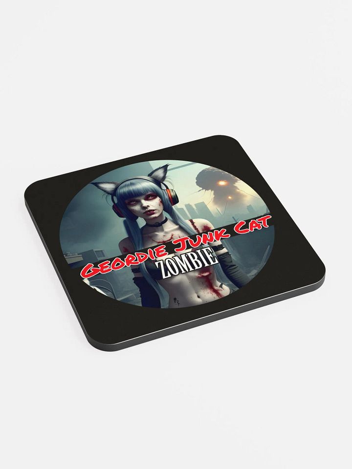 ZOMBIE THREE Drink Coaster (3.74″x 3.74″, US and EU SHIPPING) product image (2)