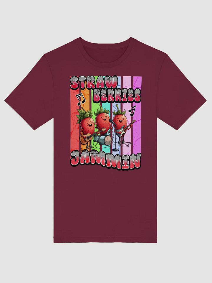 Strawberries Jammin Band T-Shirt product image (5)