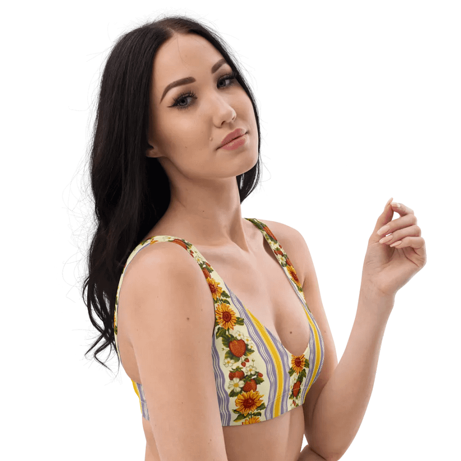 Sunflower Bikini Top product image (3)