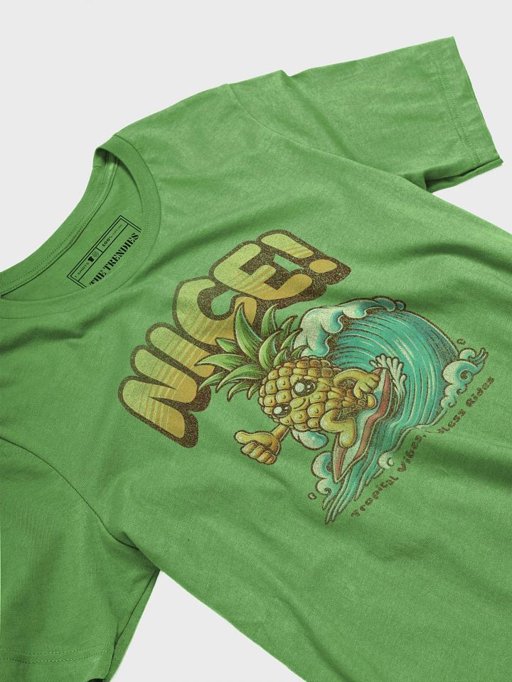 Catch a Wave with the Surfer Pineapple Dude! Fun Graphic Tee Makes Summer Beach Style Easy product image (2)