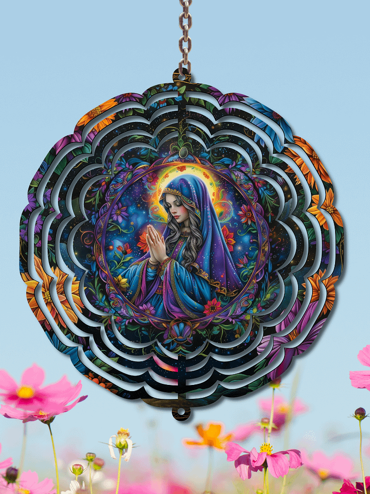 Mother Mary - wind spinner sublimation design product image (1)