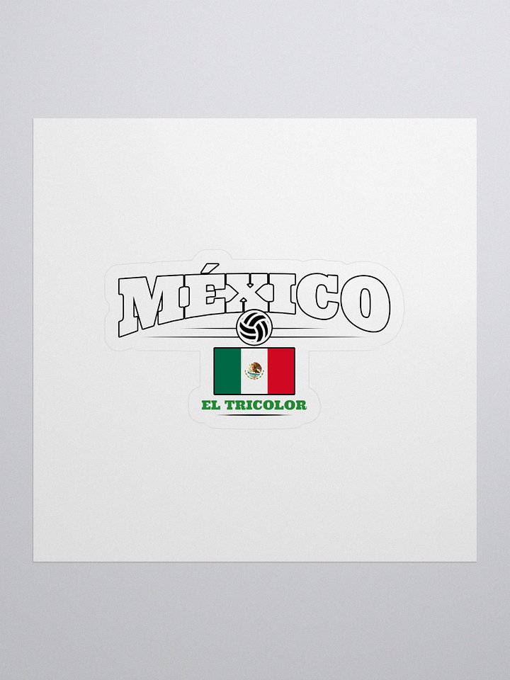 MÉXICO Soccer Ball Kiss Cut Stickers product image (2)