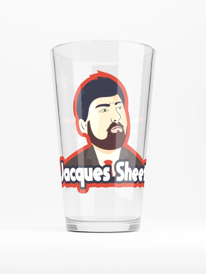 Jacques Sheet Pint Glass product image (1)