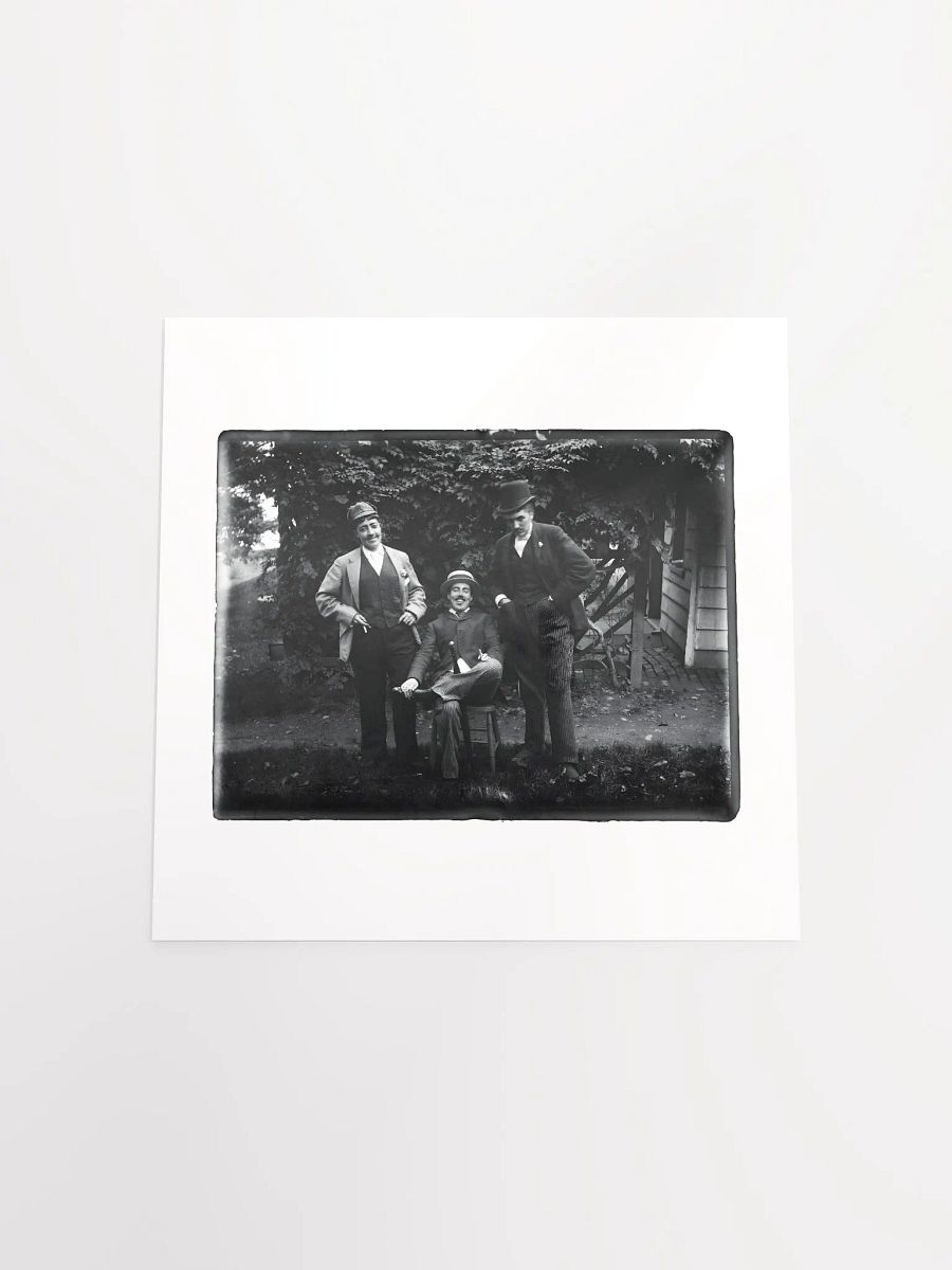 Julia Martin, Julia Bredt And Self Dressed Up, Sitting Down by Alice Austen (1891) - Print product image (4)