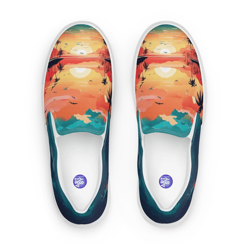Colorful Sunset All Over Print Shoes product image (6)
