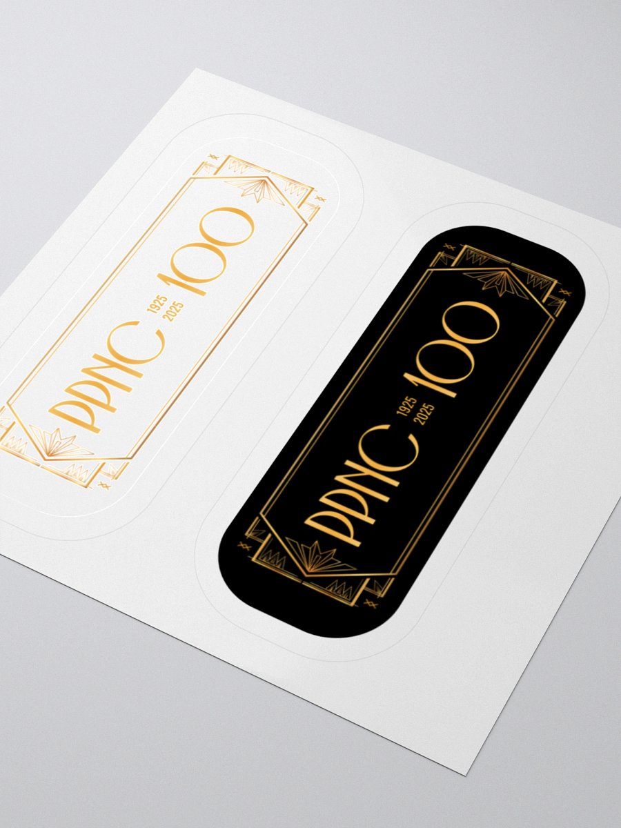 PPNC 100 Year Anniversary Cut Stickers product image (3)