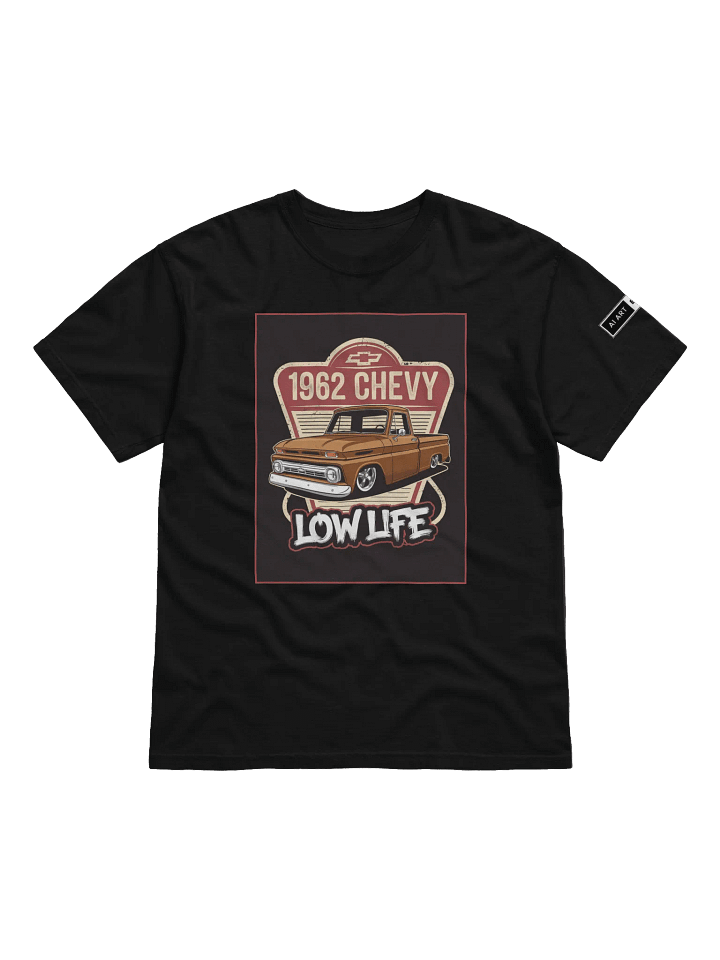 "1962 CHEVY LOW LIFE" 100% cotton T-shirt product image (1)