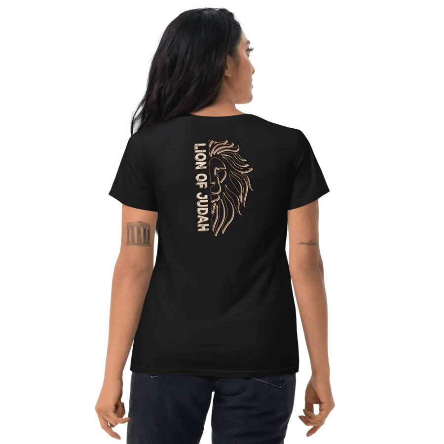Revelation 5:5 | Fitted (Female) Shirt product image (12)