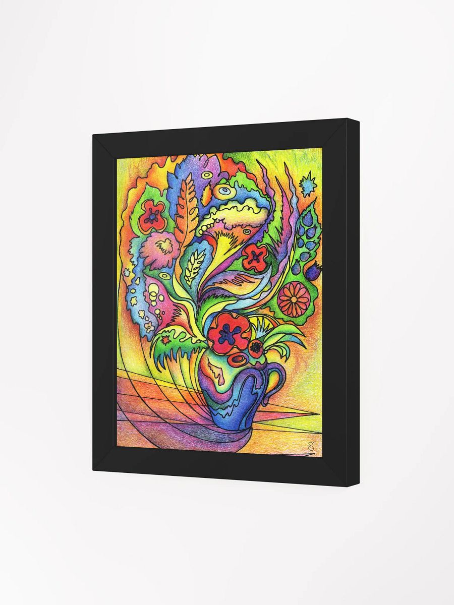Vibrant Vase Dreamscape Poster - Bright Bouquet product image (9)