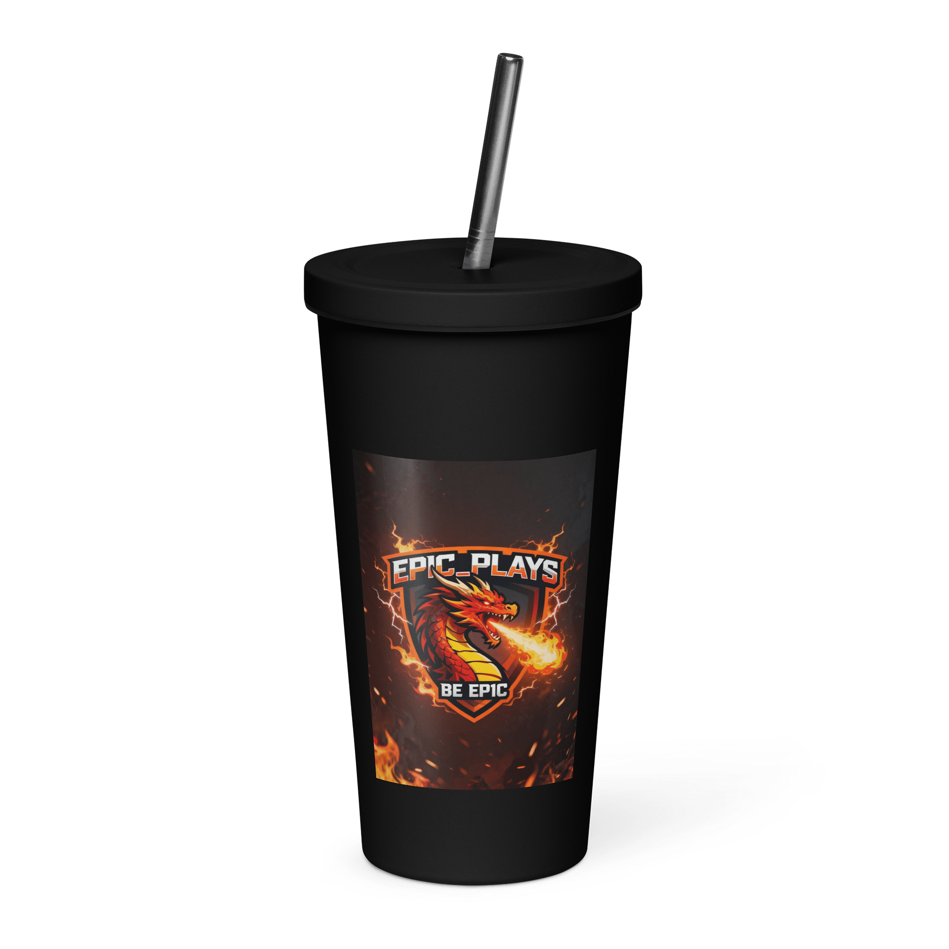 Ep1c insulated tumbler with staw product image (1)