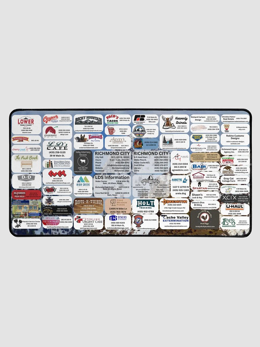 All Businesses in Richmond - Desk Mat product image (1)