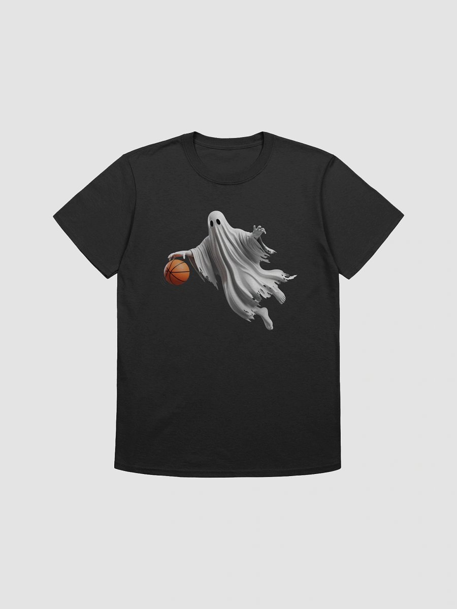 Spooky Hoops Ghost Basketball T-Shirt product image (3)