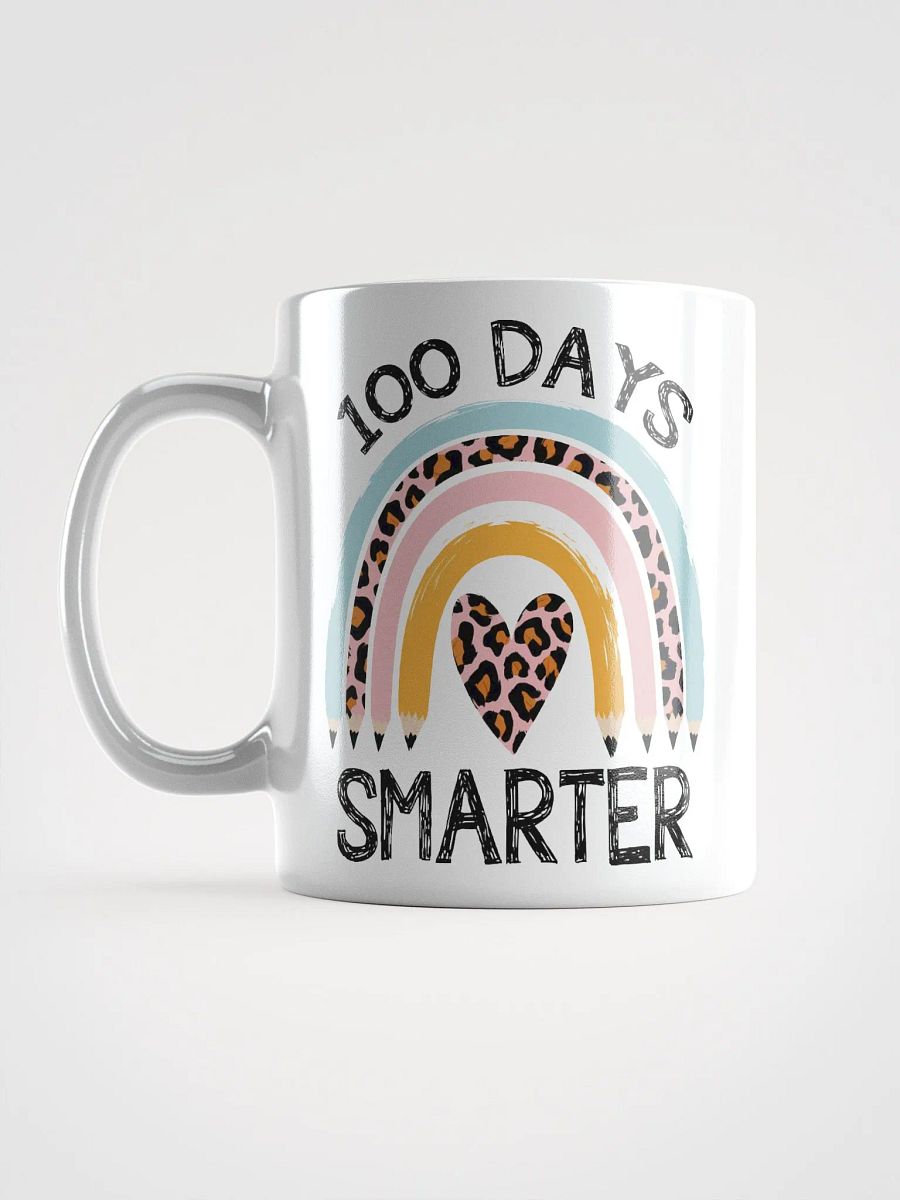 Leopard Rainbow 100 Days Smarter Mug product image (5)