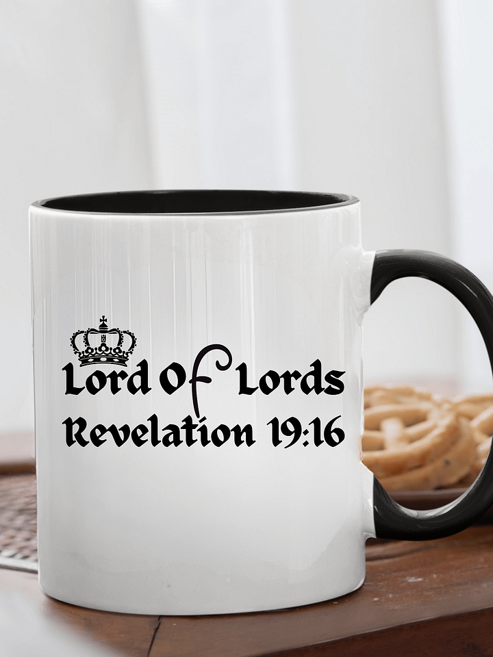 Lord of Lords Christian Mug | Jesus Christ Faith Gift | Inspirational Coffee Cup for Believers product image (1)