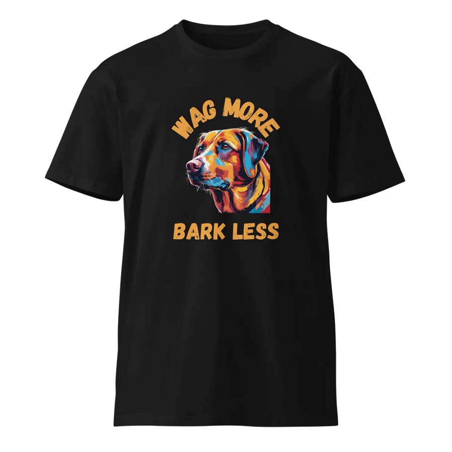 Vibrant Dog Illustration Unisex T-Shirt product image (3)