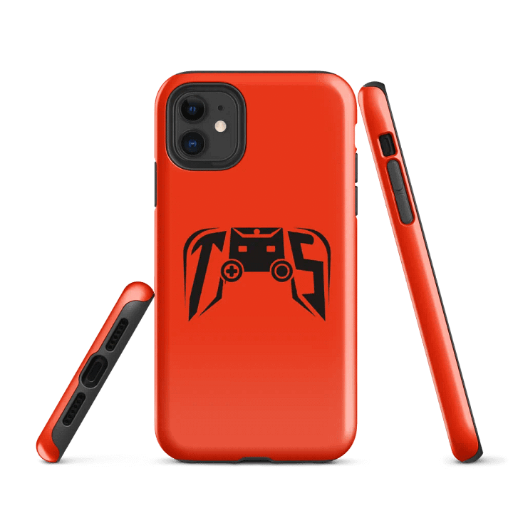 Tough Logo Case for iPhone® (Scarlet) product image (1)