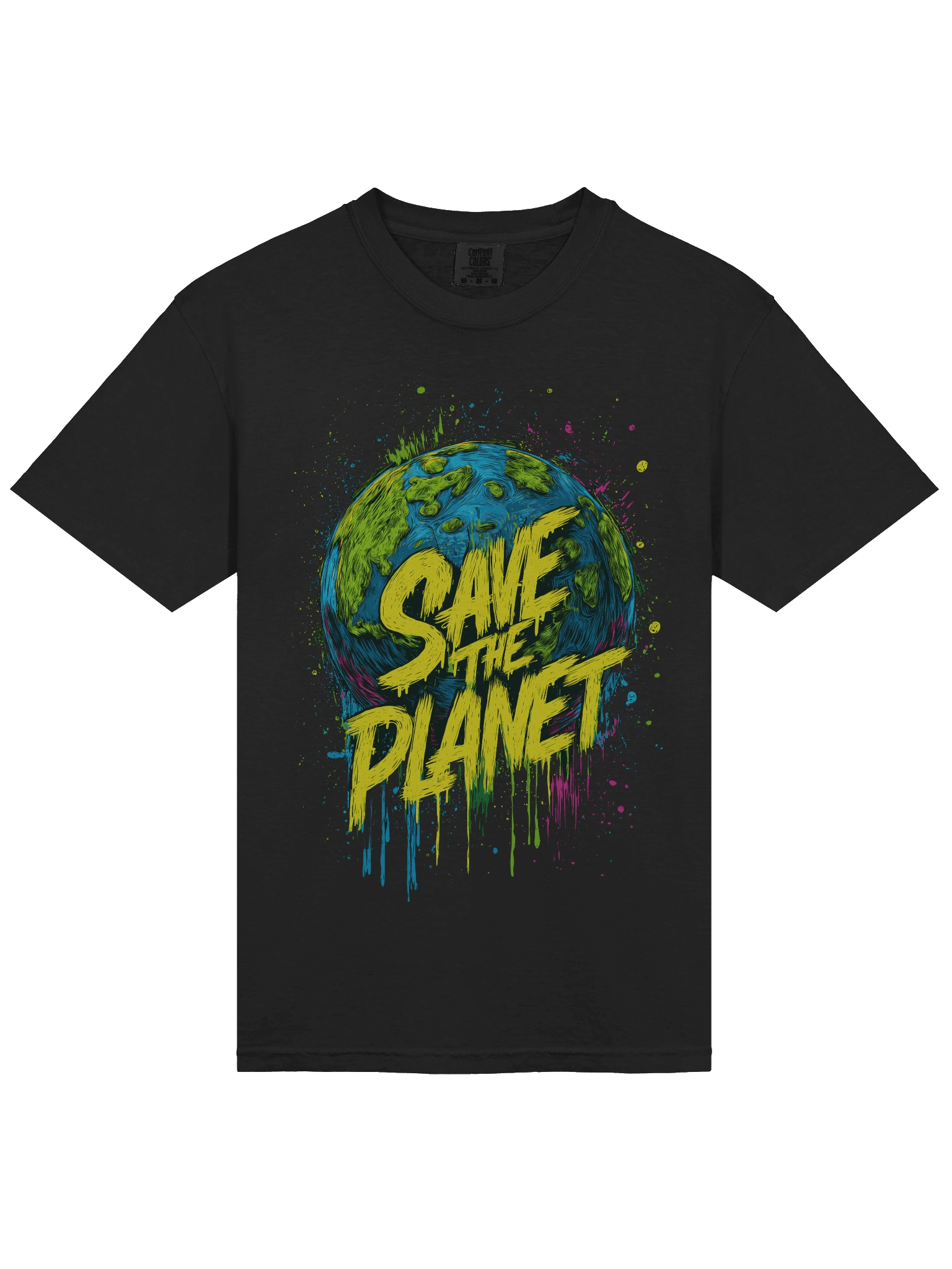 Save The Planet – Eco Street Art Tee product image (10)