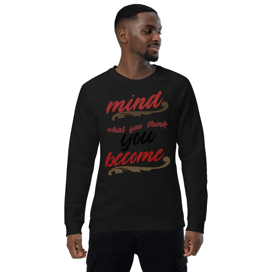 Mind Become Unisex Organic Sweatshirt product image (1)