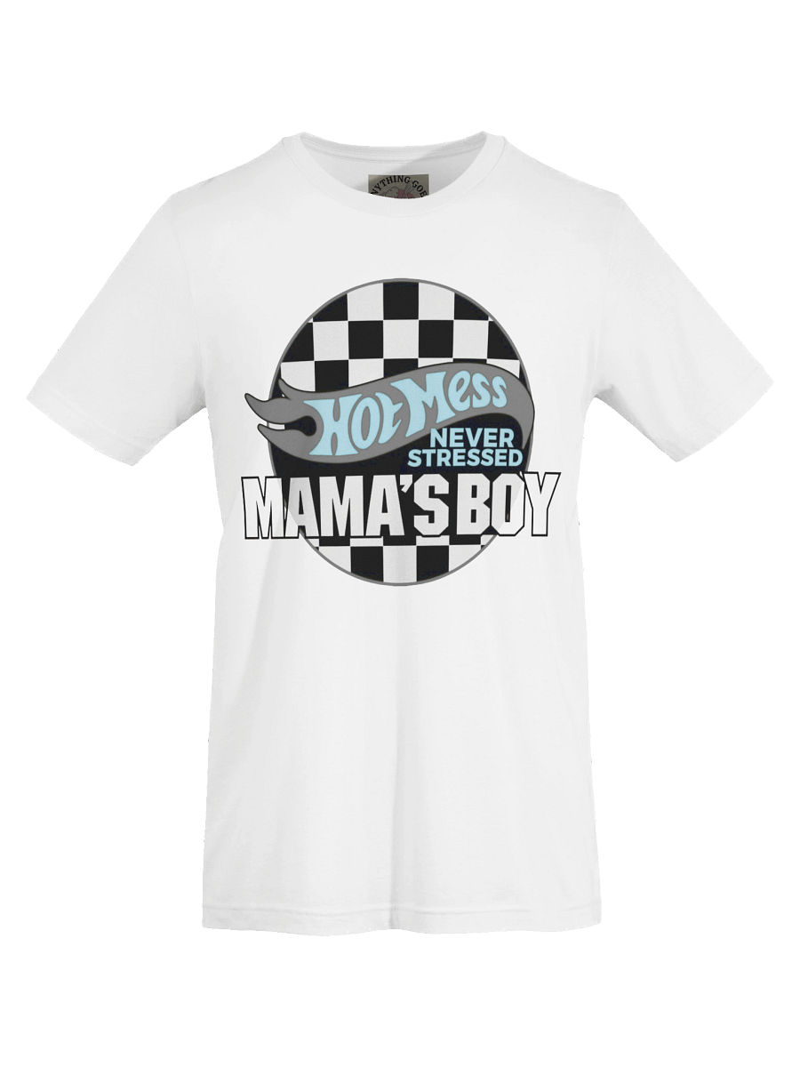 Hot Mess Boy Mom Tee product image (7)