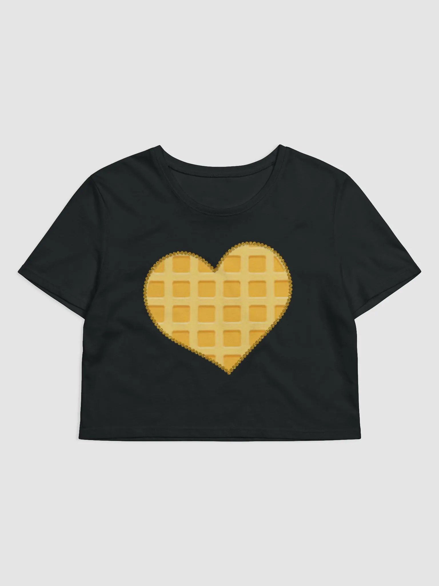 Waffle Logo Crop Top product image (1)