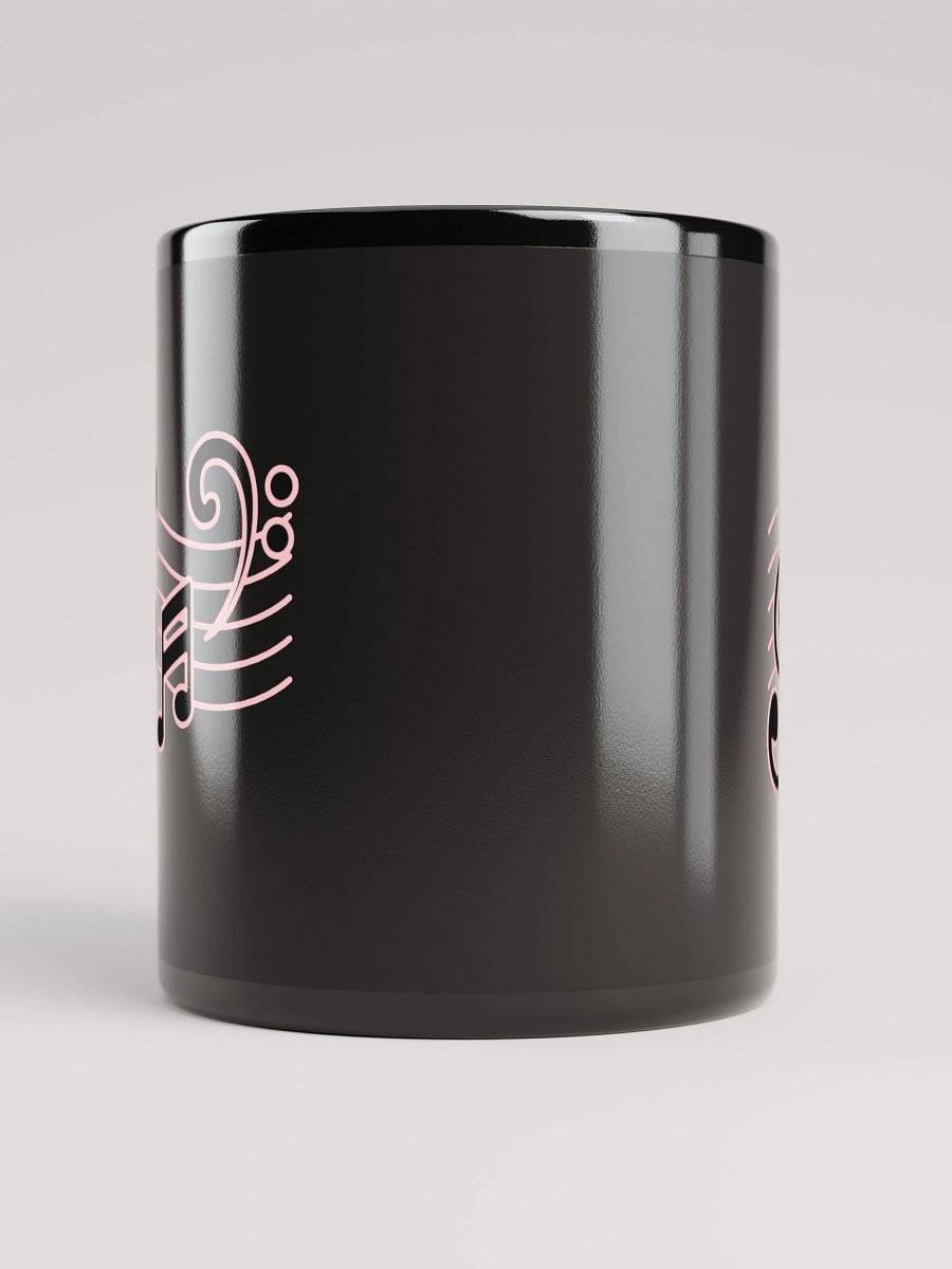 Vibrant Musical Notes Magic Mug Black product image (9)