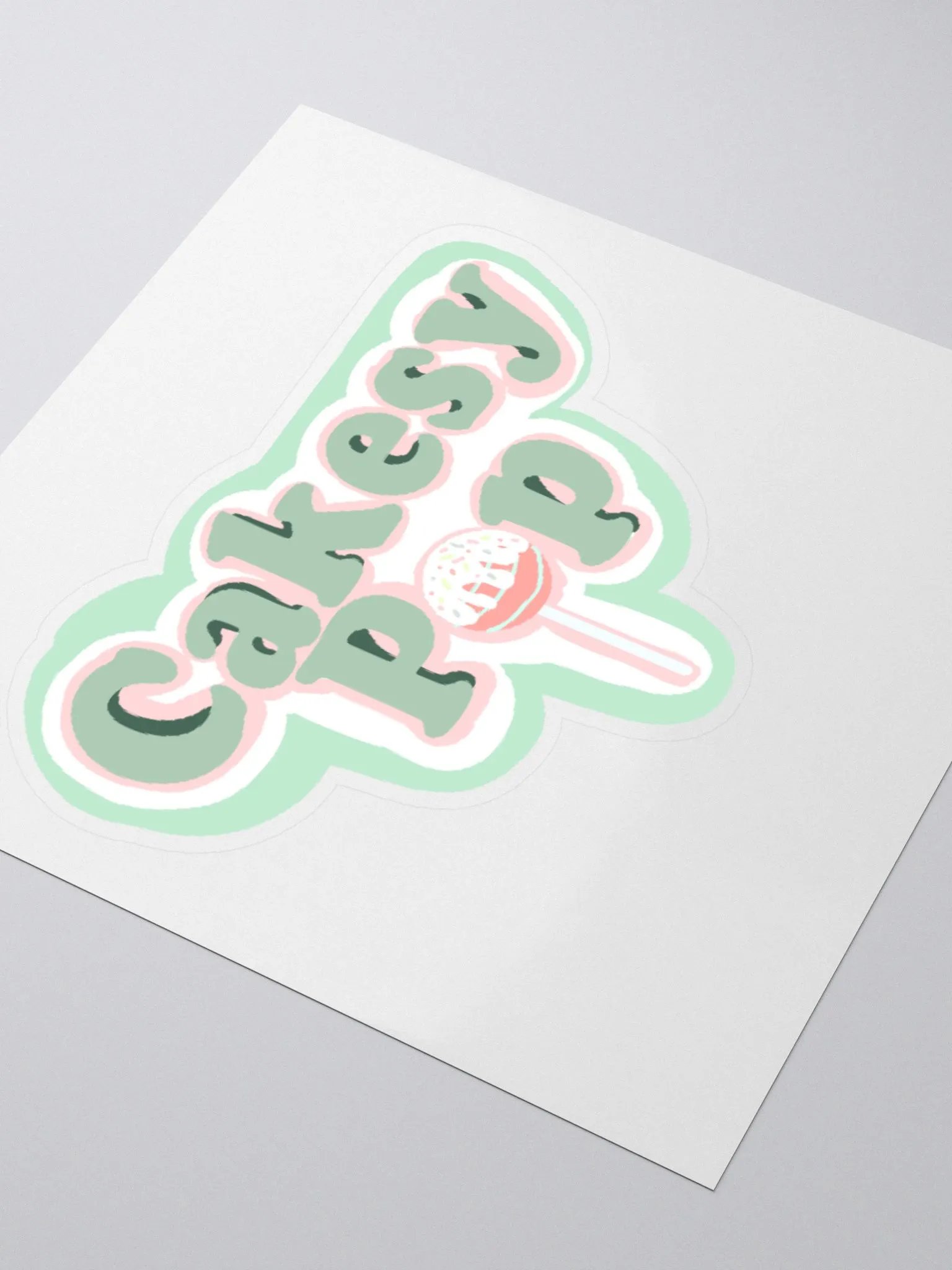 CakesyPop Logo Sticker product image (3)
