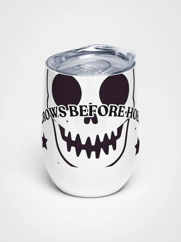 CROWS BEFORE HOES WINE TUMBLER : Limited Edition product image (1)