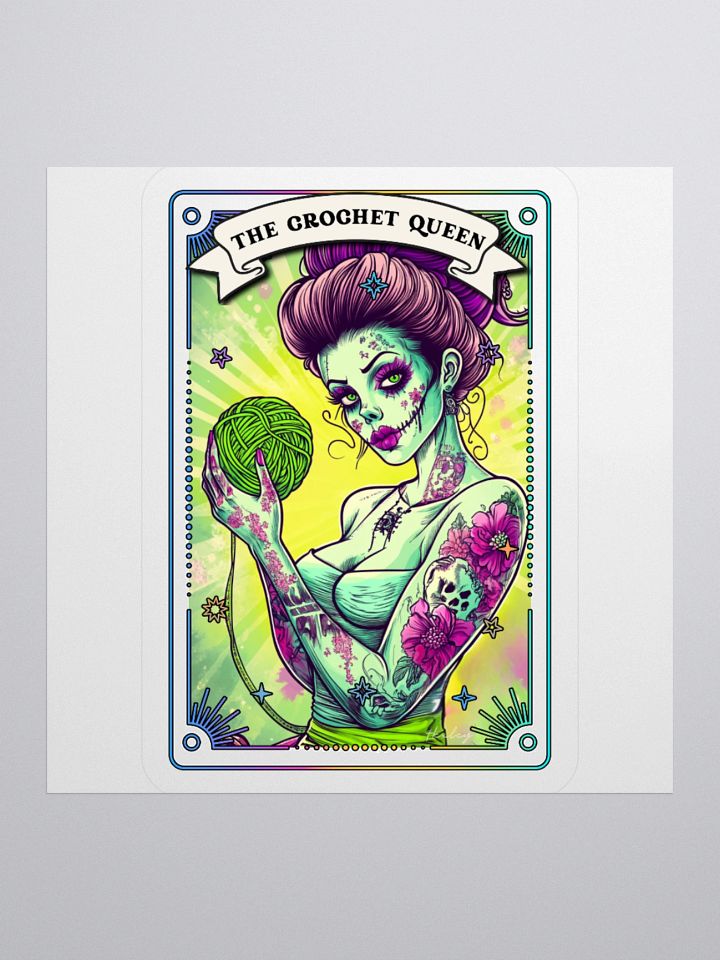 Zombabes: The Crochet Queen Sticker product image (1)