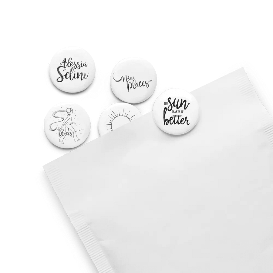 NEW PLACES PIN BUTTONS SET product image (4)