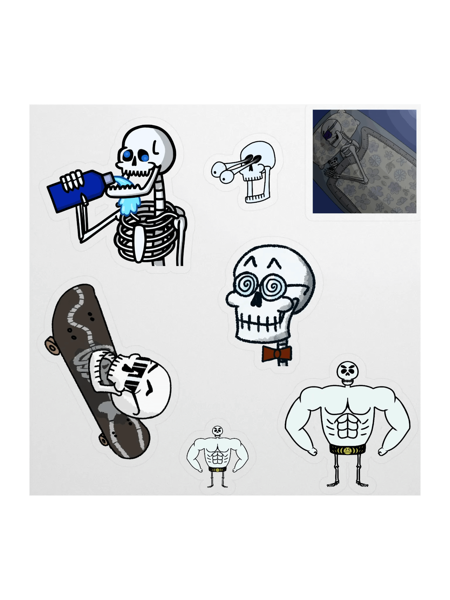 Skelly Stickers product image (1)