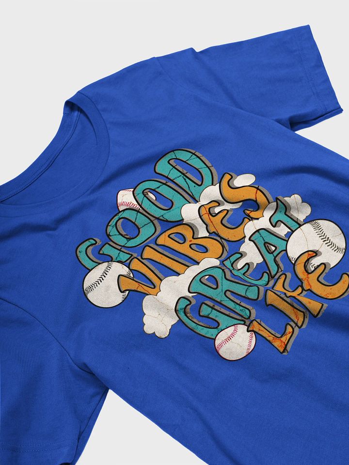 Good Vibes Great Life Baseball Tee product image (8)