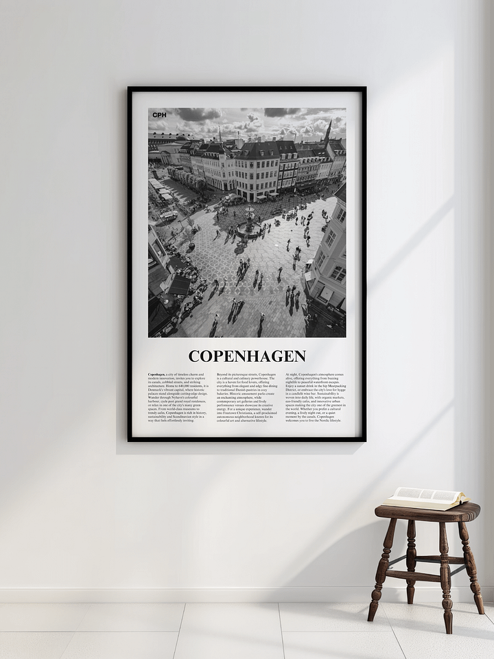 Copenhagen 02 Newspaper Poster product image (2)