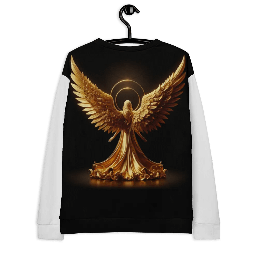 A Golden Angel and Cross - Unisex Sweatshirt #3 product image (12)