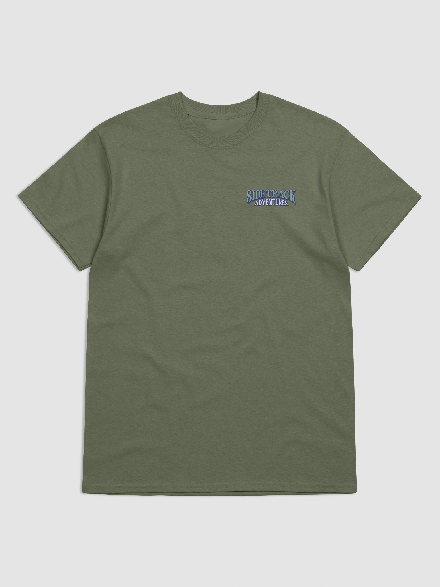 Limited Time Only: Sidetrack Adventures Retro Logo Shirt with Design on Back product image (5)