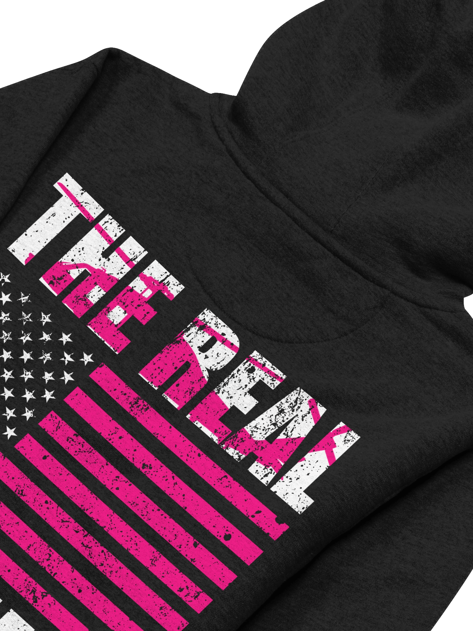 "THE REAL FIGHT" 4K Hoodie product image (3)
