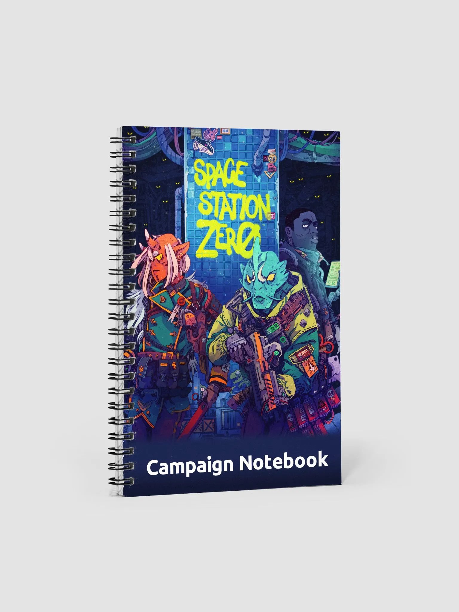 Space Station Zero - campaign notebook product image (2)