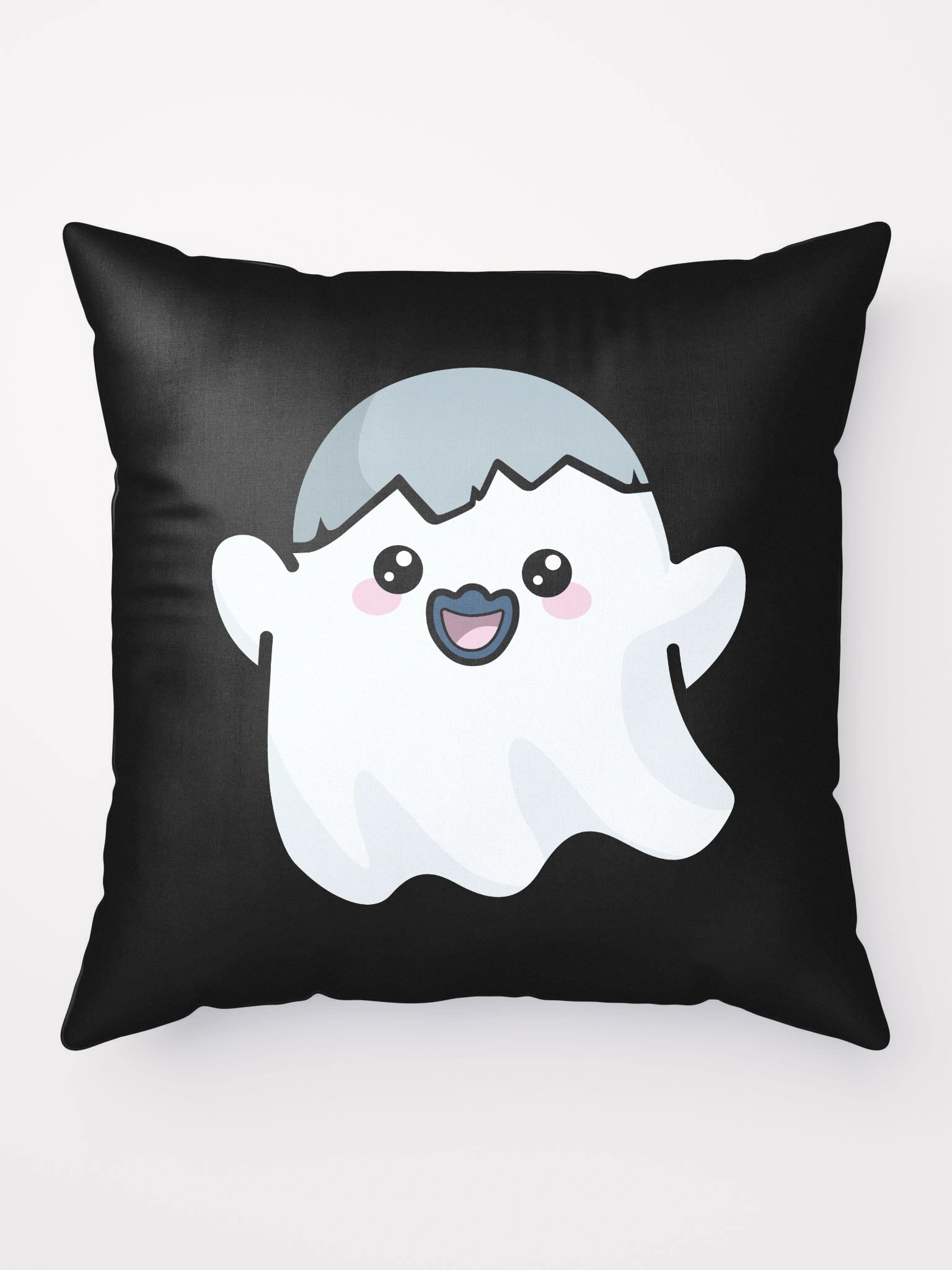 Ghost Battle Chicken Throw Pillow product image (5)