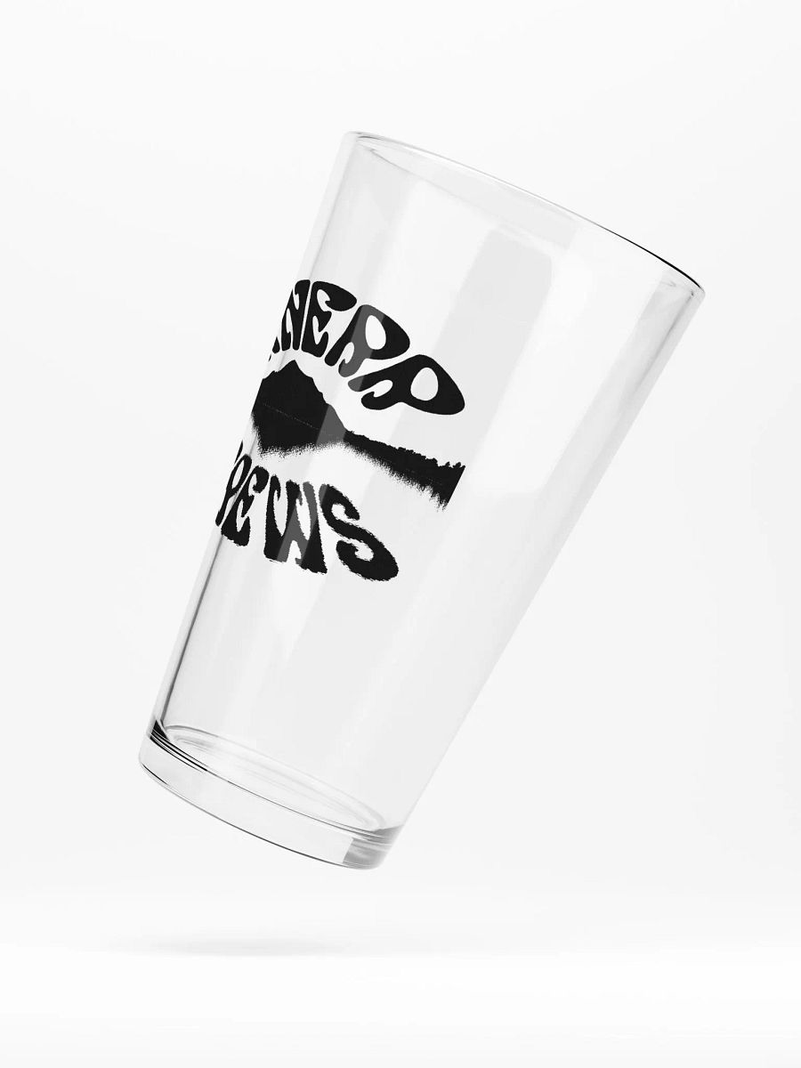 Black and White Pint Glass product image (5)