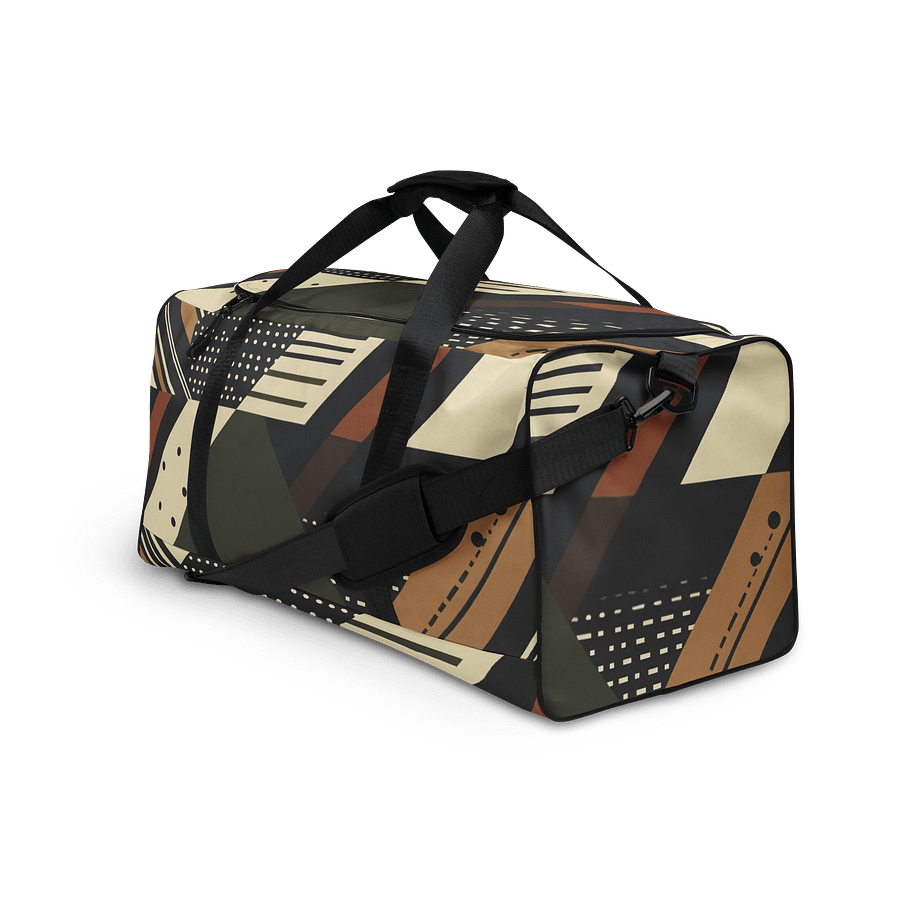 Geometric Fusion All-Over Duffle Bag product image (3)
