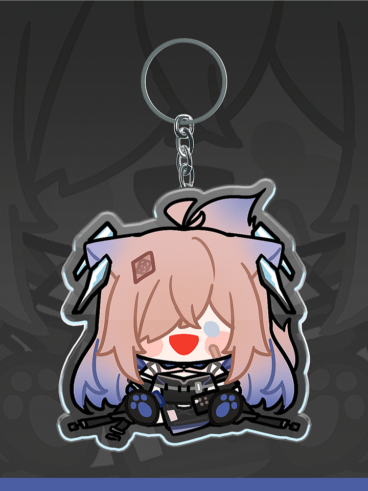 [FROSTY] Cyber Fox Acrylic Key Chain product image (1)