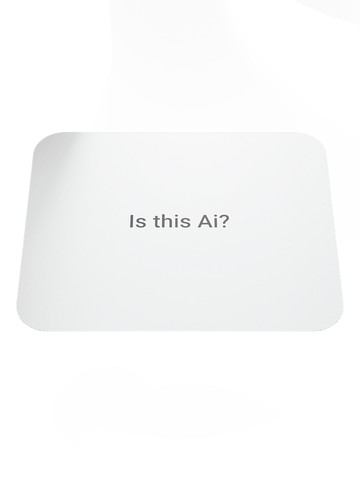 Is this Ai? Mouse Pad product image (1)