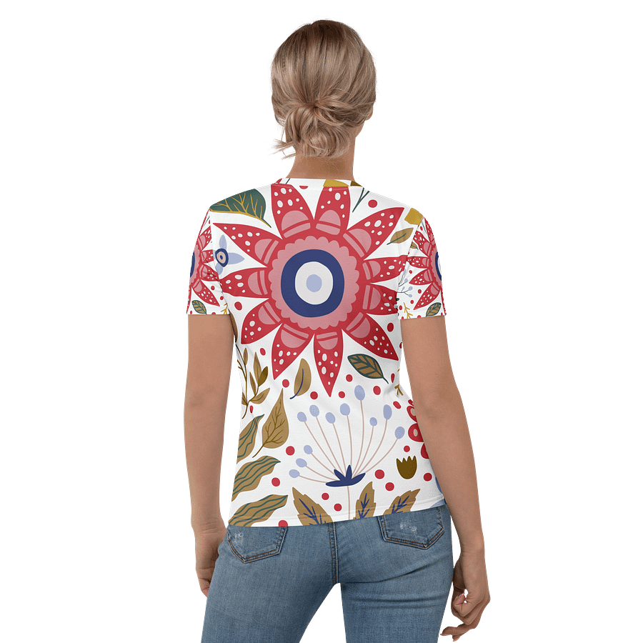 Vibrant Floral Fantasy Women's T-Shirt product image (1)