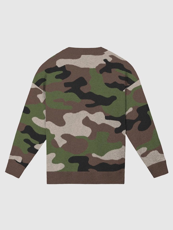 Cozy Camo Jacquard Knit Sweater product image (7)