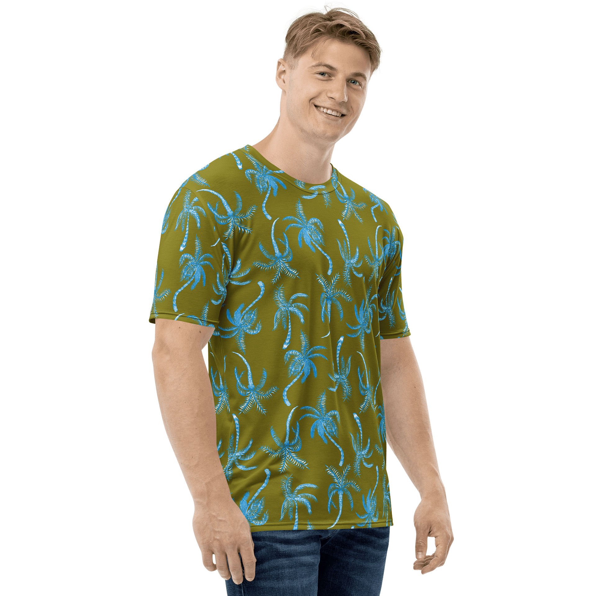 Neon Palmtree | Crew Neck T-Shirt product image (6)