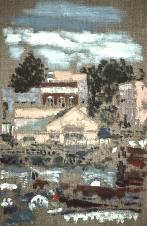 La Conner, WA (1988) on canvas (16" x 24") product image (1)