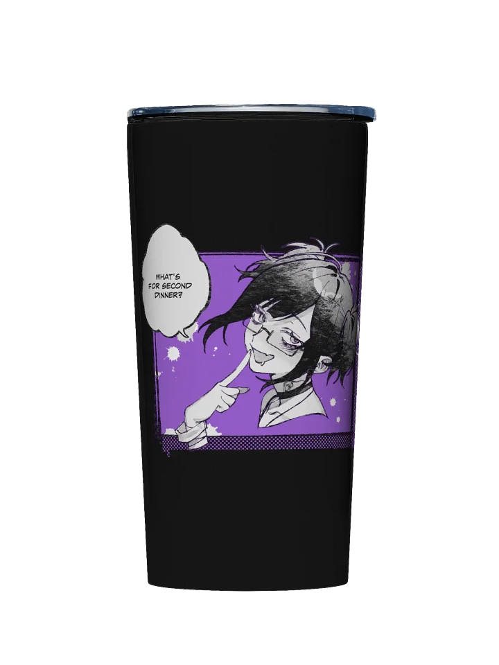 Second Dinner Rye 20oz Tumbler (Black Background) product image (1)