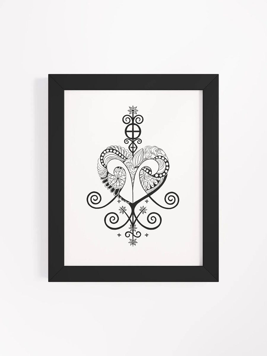 Frame with Erzulie Freda vèvè product image (4)