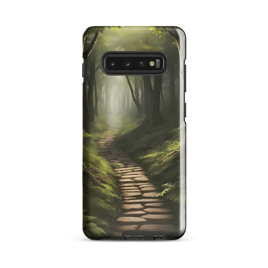 Woodland Stepping Stone Path Samsung Galaxy Case product image (2)