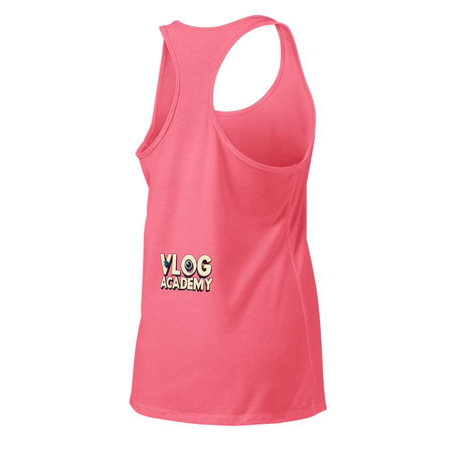 Vlog Academy Next Level Women's Racerback Tank Top product image (4)