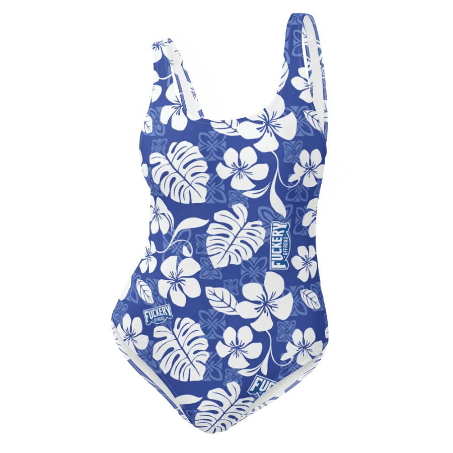 Fuckery Offroad Ladies Hawaiian Swinsuit - Blue product image (8)